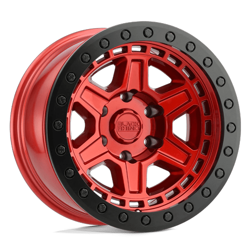 BR RENO 18X9.5 5X127 +0 71 CNDY RED BLK
