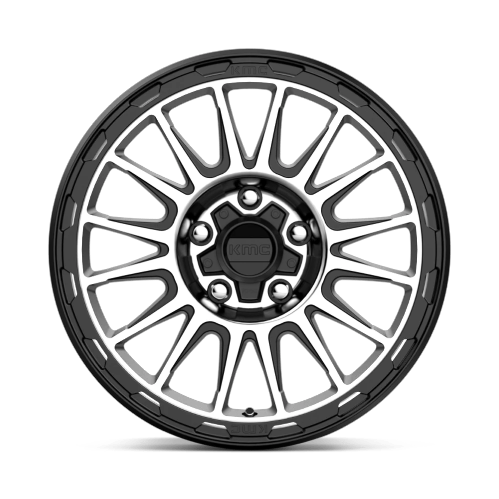 KM542 17X8 6X5.5 S-BLK MACH 20MM