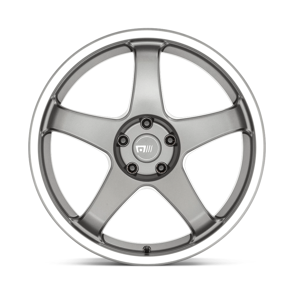 MOTEGI MR151 CS5 hliníkové disky 9,5x19 5X120 ET40 GUNMETAL W/ MACHINED LIP