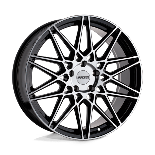 PE P3C 20X8.5 5X115 76 G-BLK MACH +40