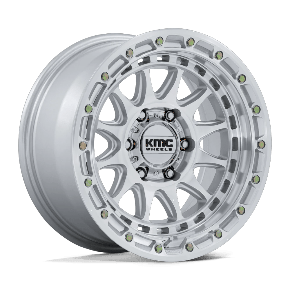 GLOSS SILVER W/ MACHINED FACE