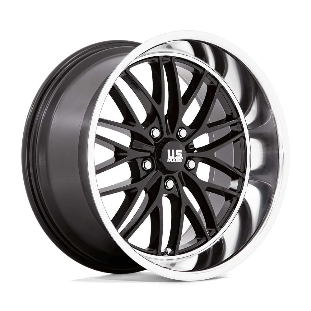 US Mag 1PC U138 SANTA CRUZ GLOSS BLACK W/ DIAMOND CUT LIP