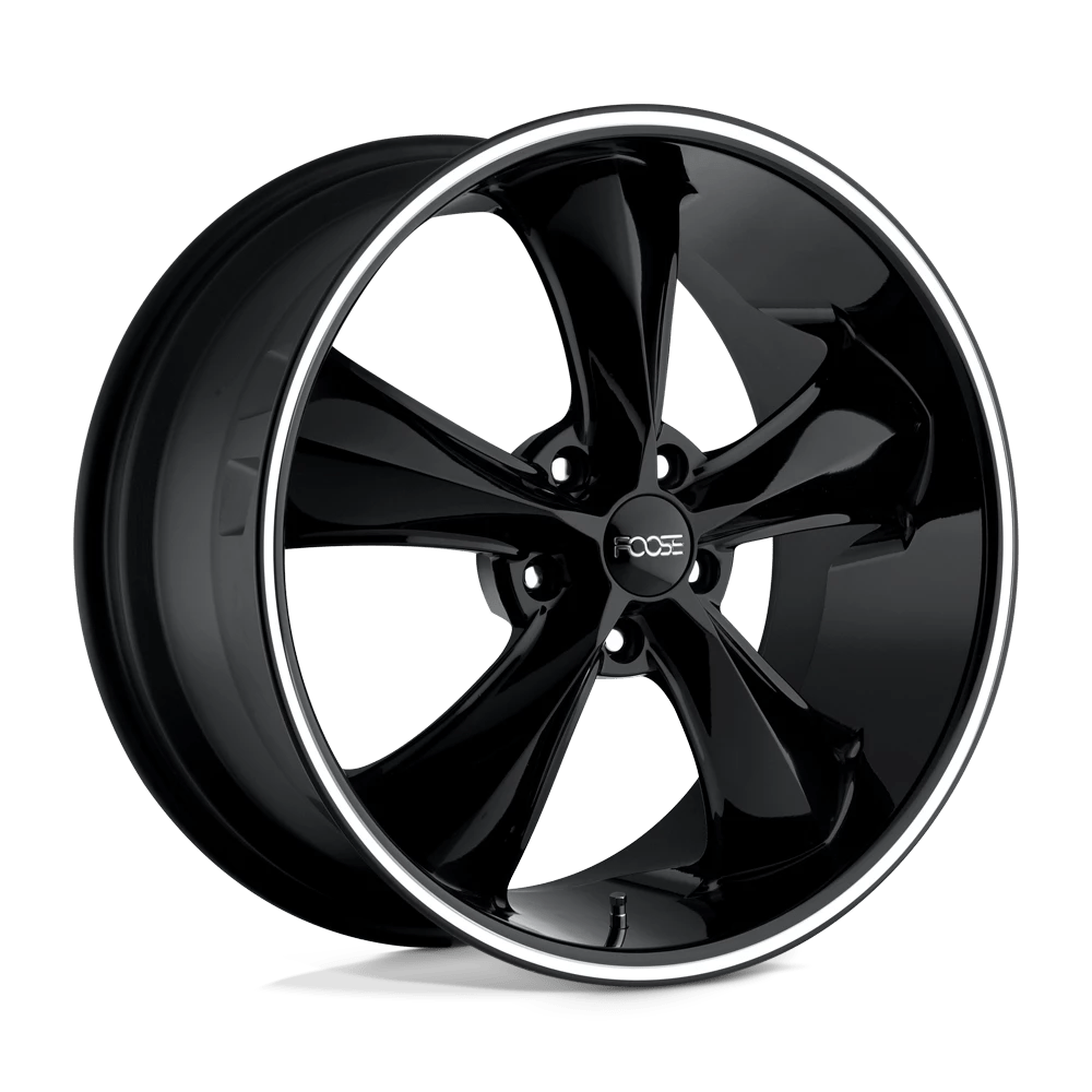 FOOSE - F104 LEGEND-gloss black milled
