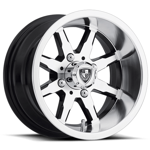 SHIFT UTV 12X6.5 MACH GLOSS BLACK -30M