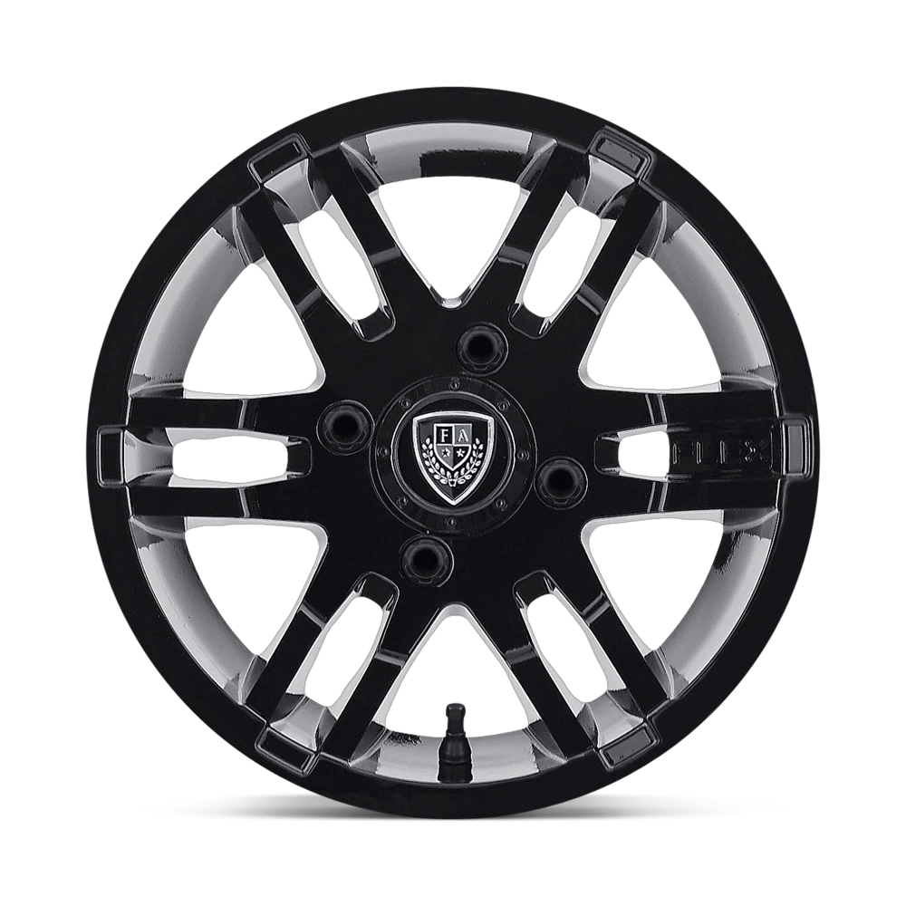 FLEX UTV 12X6 GLOSS BLACK -23MM