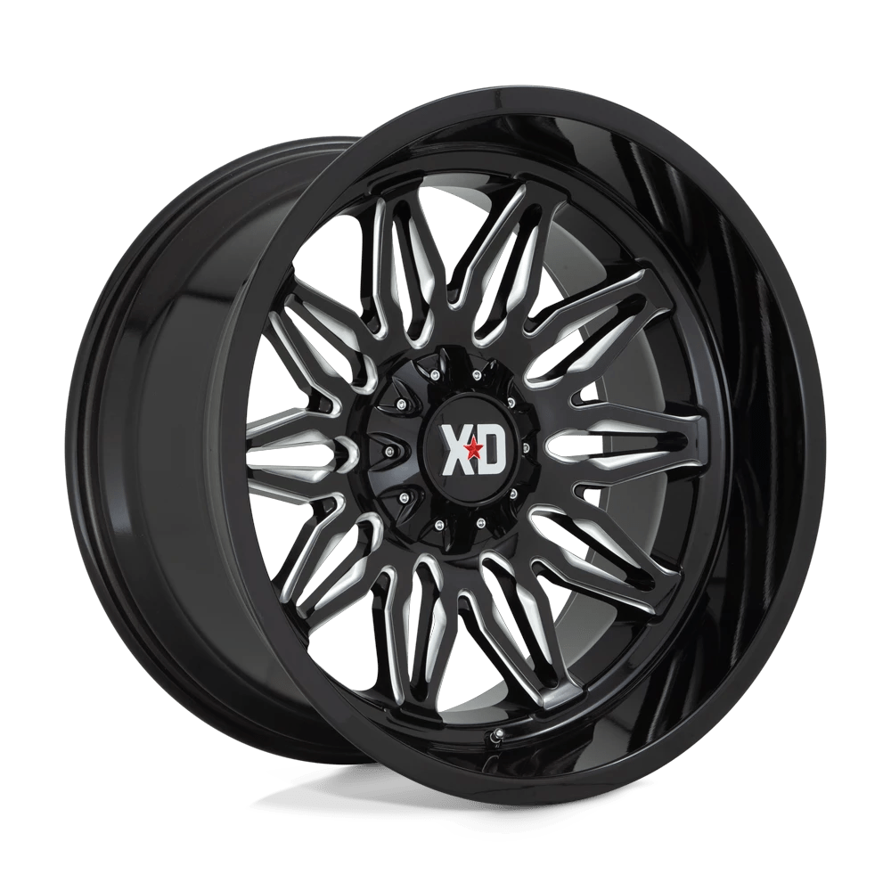 XD859 22X12 5X5/5.5 G-BLK MILLED -44MM