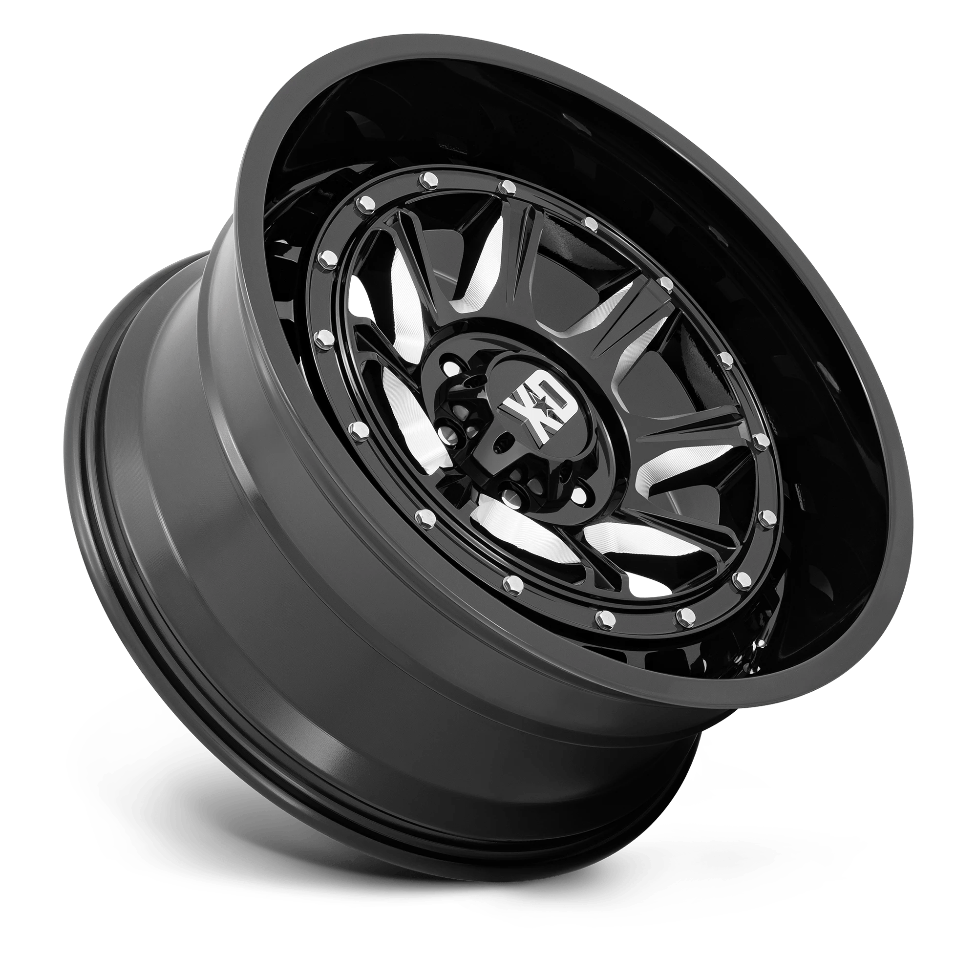 OUTLANDER 20X10 6X135 87 G-BLK-MILL -18