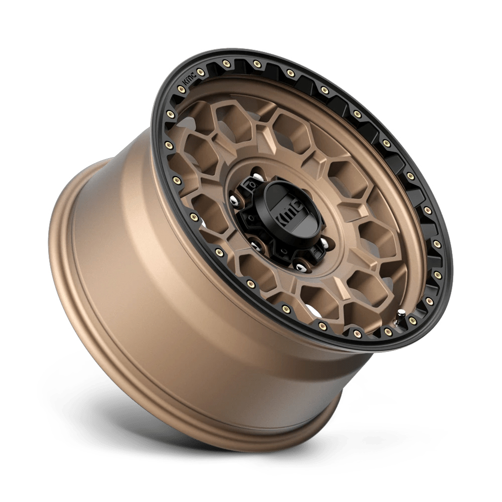 KM545 17X9 6X5.5 M-BRZ BLK LP 18MM
