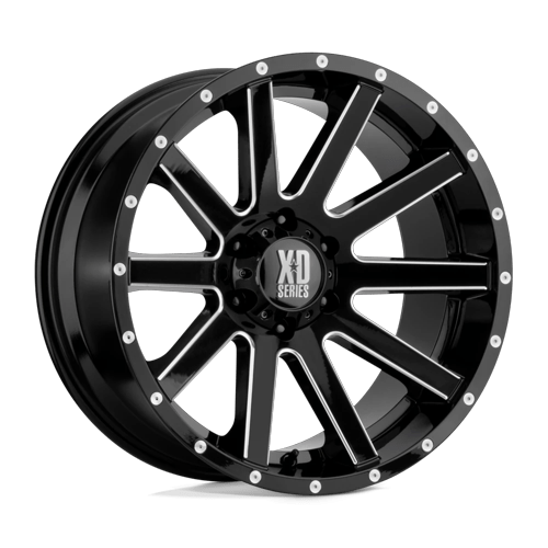 XD818 20X10 5X5.0 G-BLK MILL -24MM
