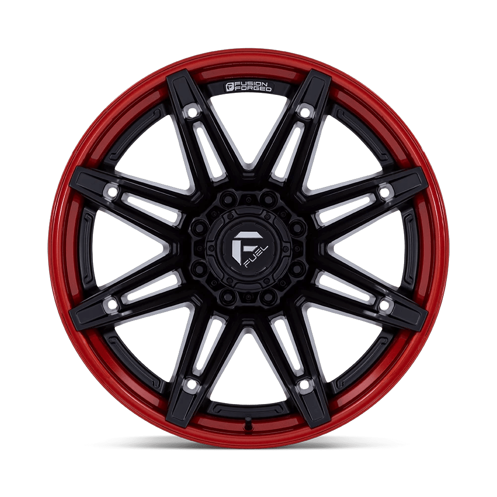 BRAWL 20X10 8X170 125 -18 M-BLK RD