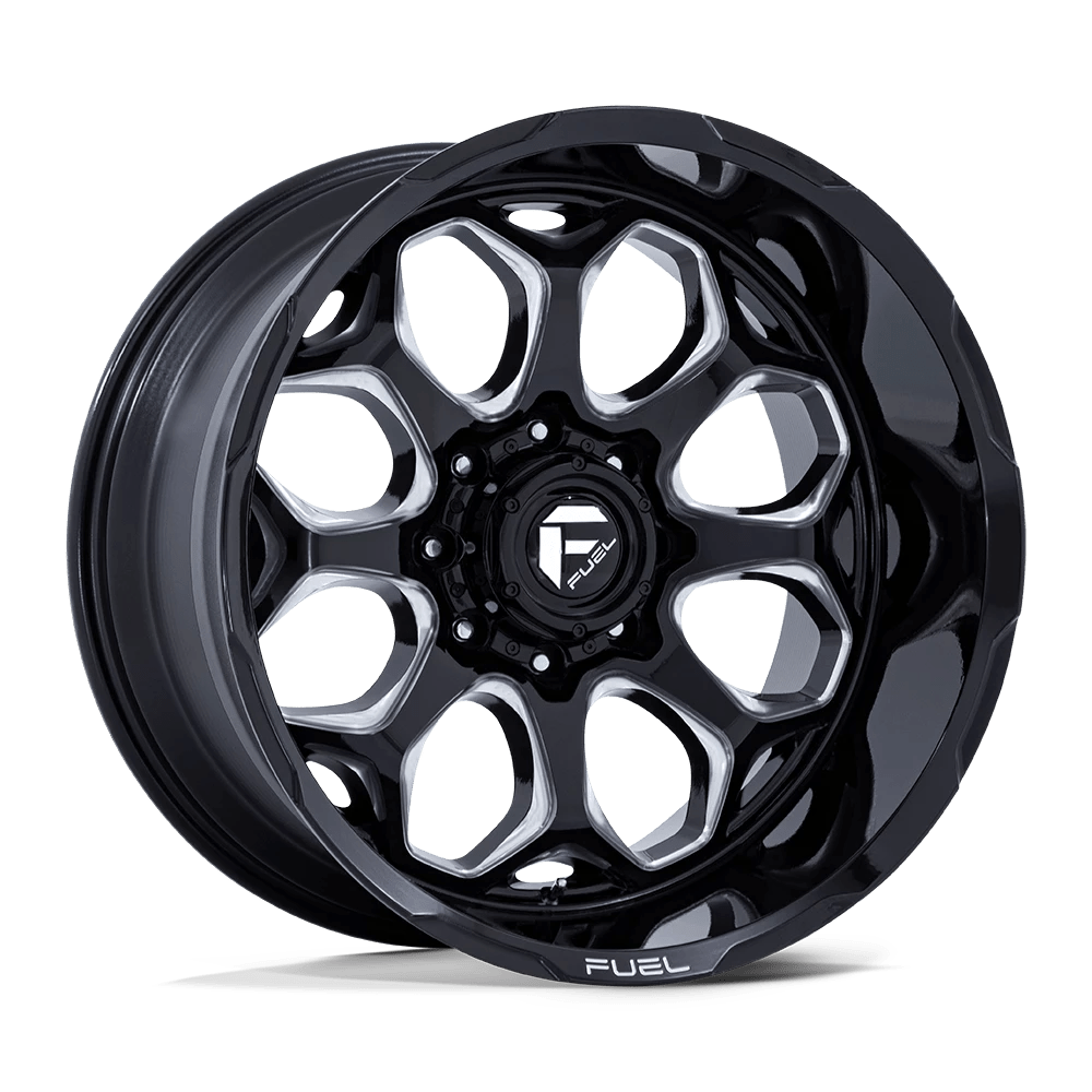 FUEL 1PC - FC862 SCEPTER-gloss black milled