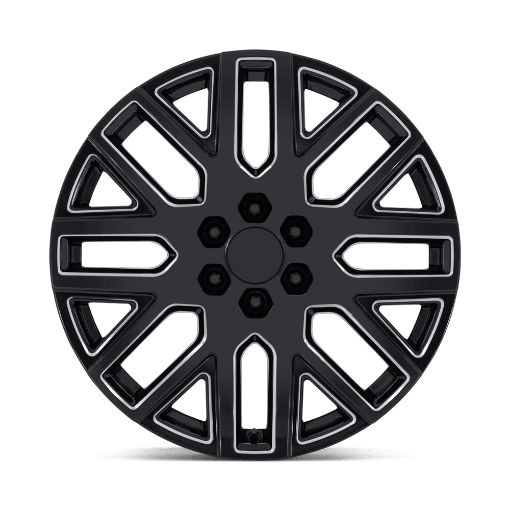 PR231 22X9 6X5.5 78 +28 G-BLK-MILL