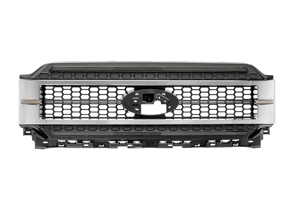 Morimoto — GRILLE F150 2021+ CHROME FINISH WHT DRL