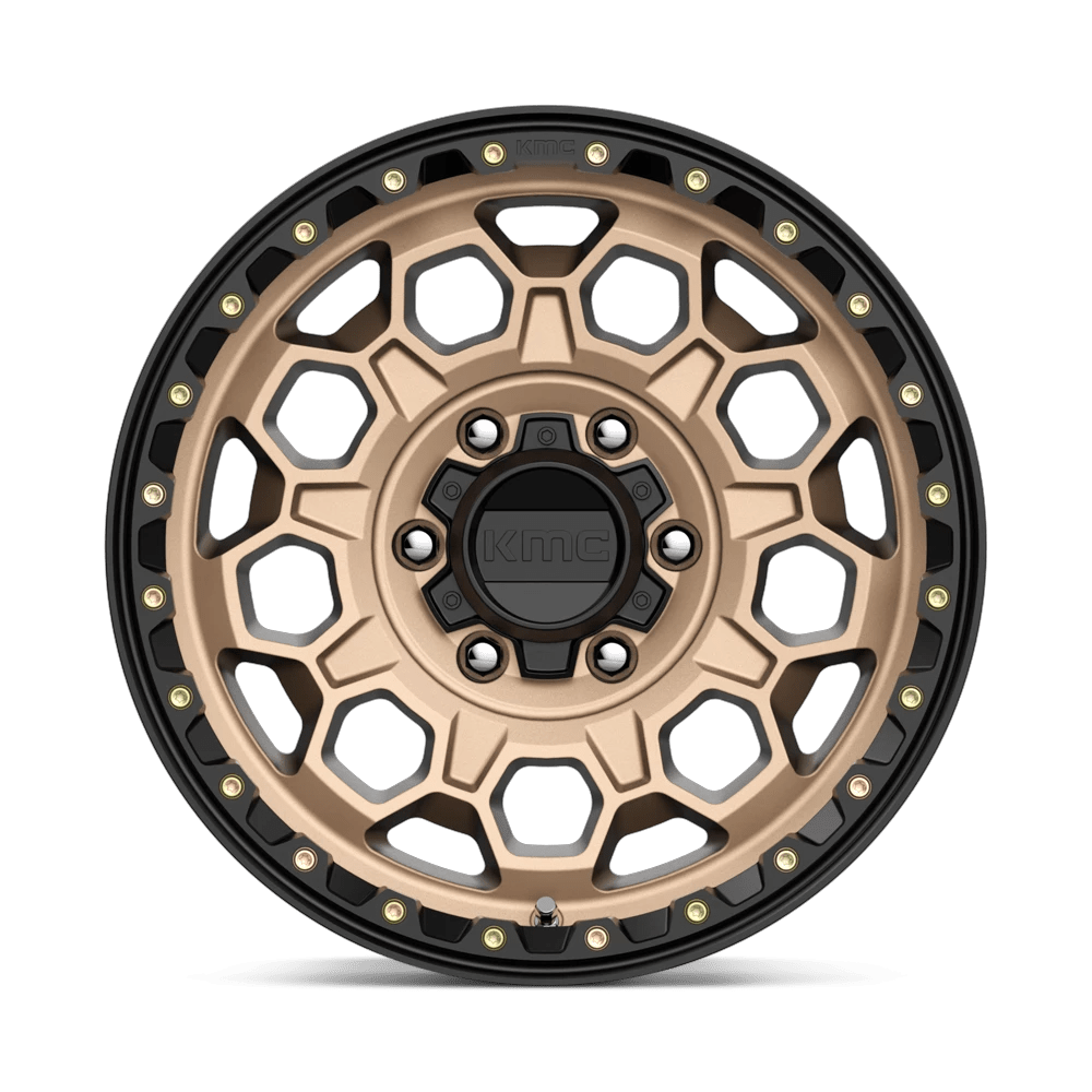 KM545 17X9 6X5.5 M-BRZ BLK LP 18MM