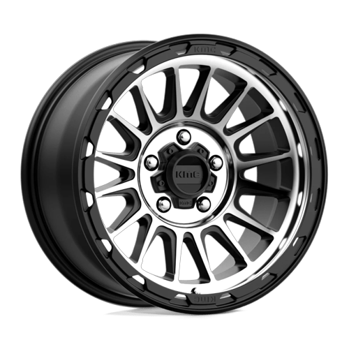 KM542 17X8.5 5X5.0 S-BLK MACH 00MM