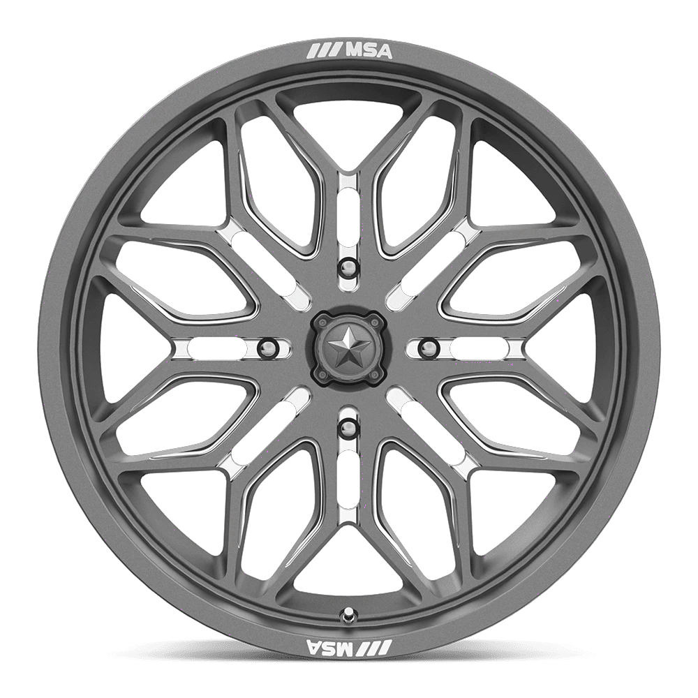 SNIPER UTV 20X7 4X156 115 GNMTL-MILL +10