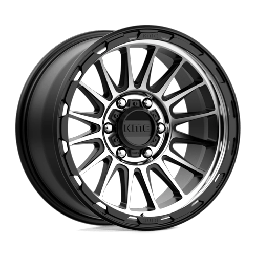 KM542 18X9 6X5.5 S-BLK MACH 00MM