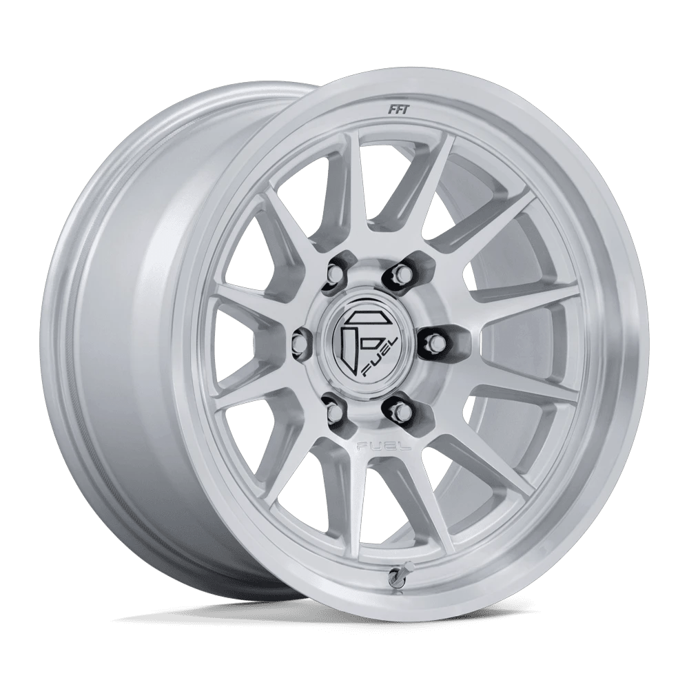 GLOSS SILVER W/ MACHINED FACE