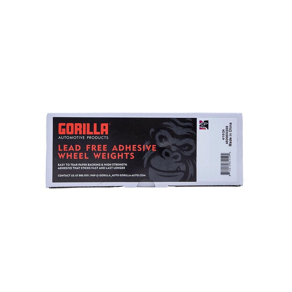 Gorilla Automotive — GOR 1/4 OZ L.P. 52-3 OZ STRIPS - SILVER