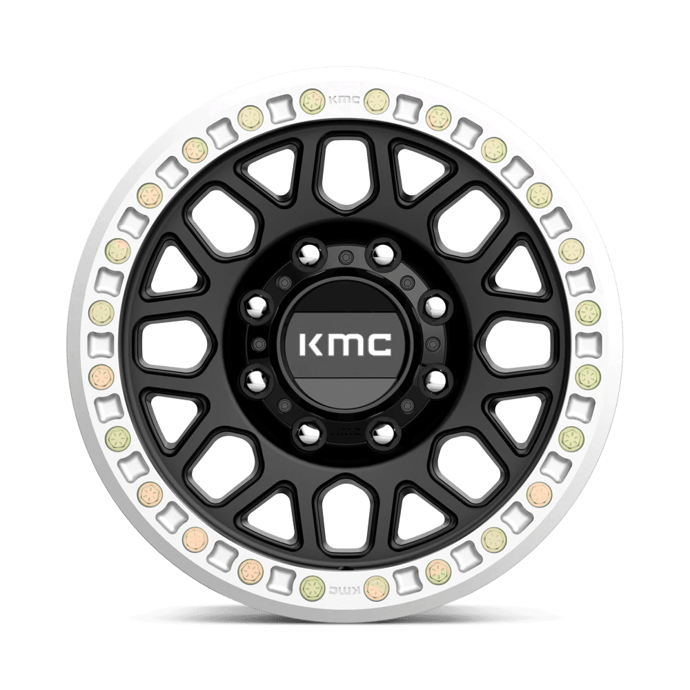 20 Inch SATIN BLACK 8 Lug Rims KM23429080712N