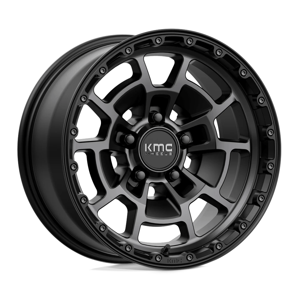 KM718 17X8.5 5X5.0 S-BLK GTCC 00MM