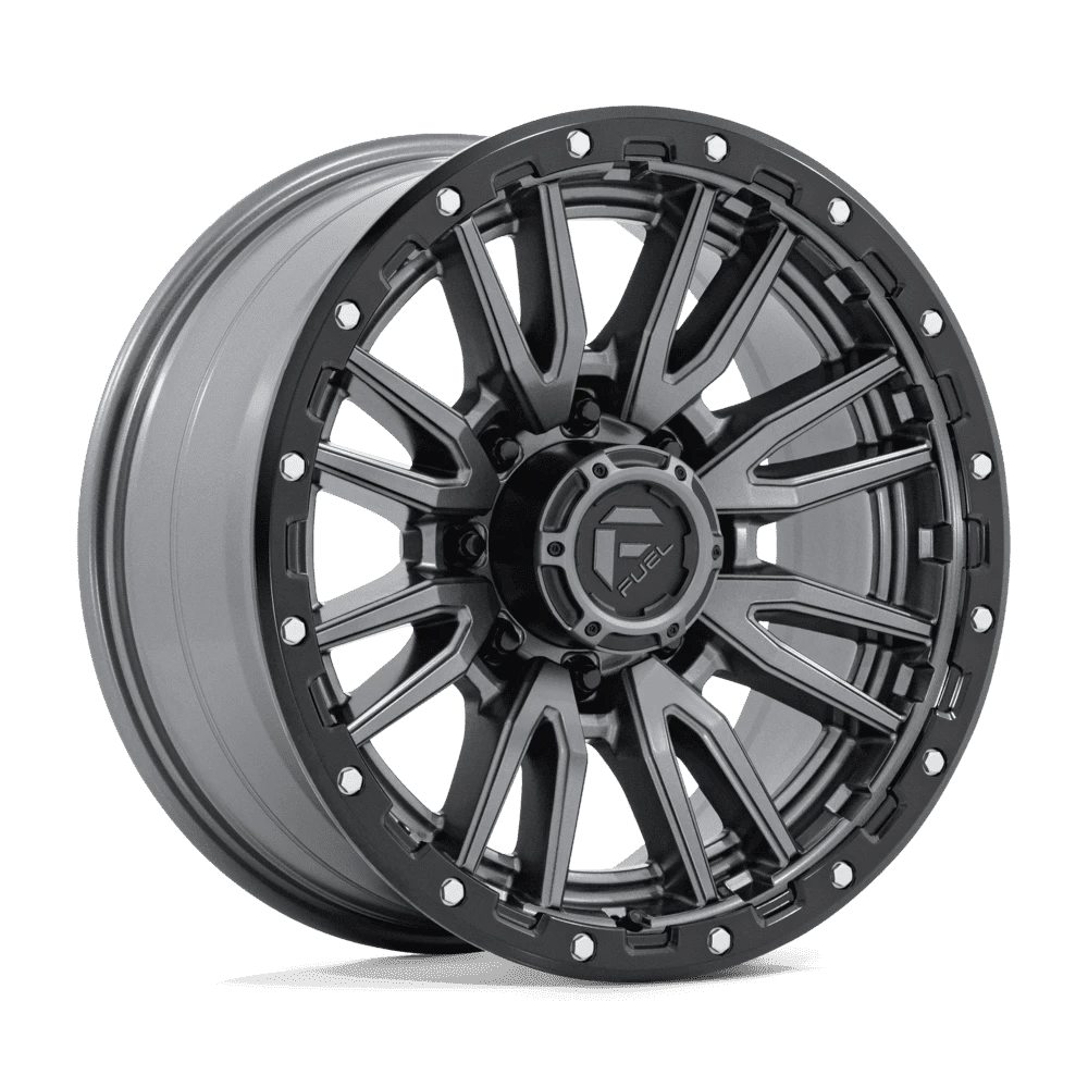 Fuel 1PC — REBEL 20X9 8X180 124 +1 M-GMTL-BLK-RG