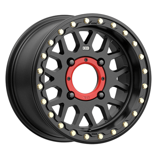 GRENADE UTV BL 15X6 4X110 S-BLK 38MM