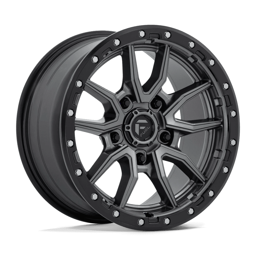 Fuel 1PC — REBEL 18X9 5X150 110 +20 M-GMTL-BLK-RG