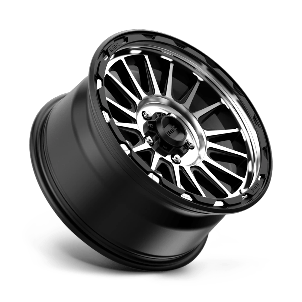 KM542 18X9 5X5.0 S-BLK MACH 18MM