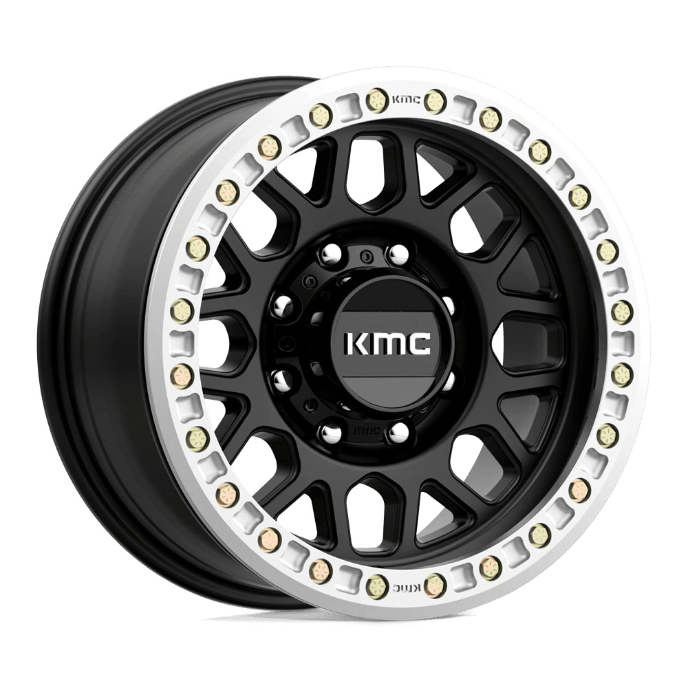 KMC — GRENADE DESERT BL 17X8.5 8X6.5 S-BLK +0