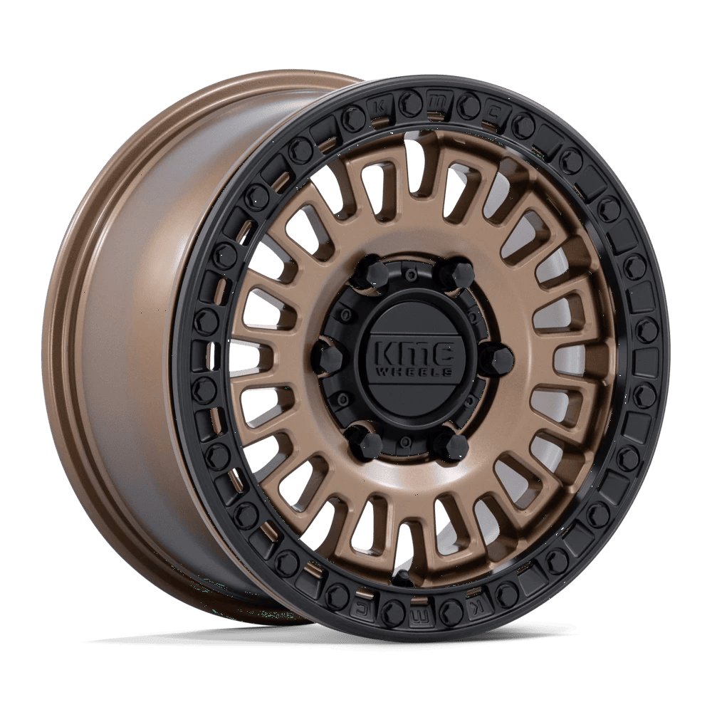 KMC Powersports KS242 AZTEC UTV BEADLOCK MATTE BRONZE W/ MATTE BLACK RING