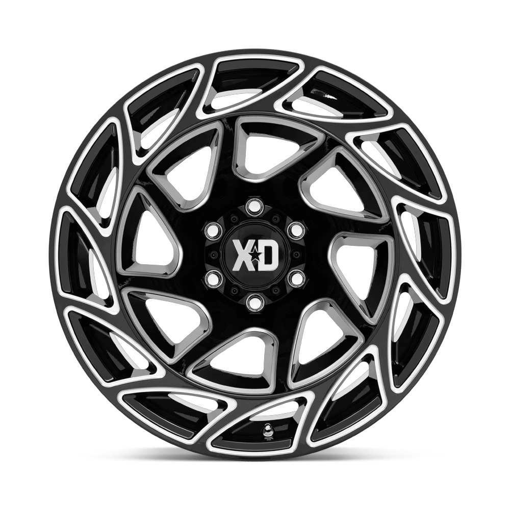XD860 20X12 6X5.5 G-BLK MILL -44MM