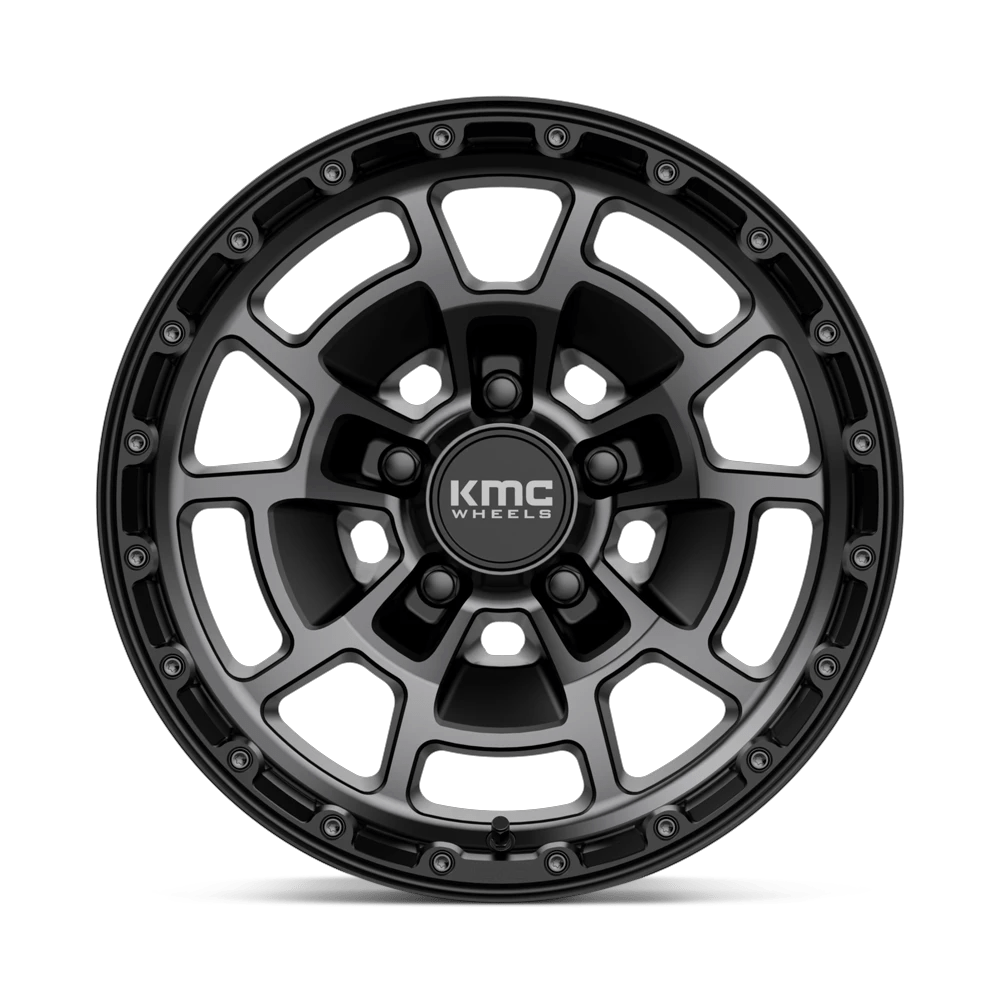 KM718 17X8.5 5X5.0 S-BLK GTCC 00MM
