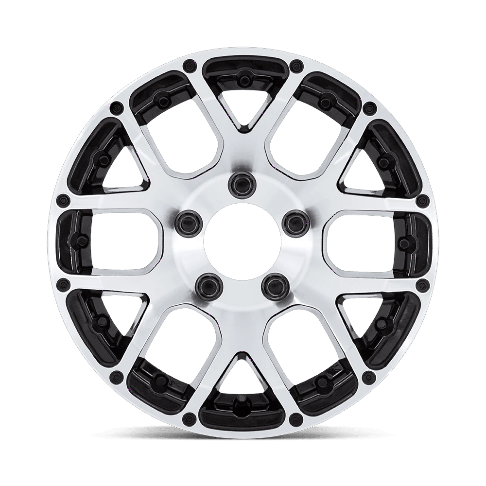 HE1825 15X6 6X5.5 +0 G-BLK-MCH (NO CAP)