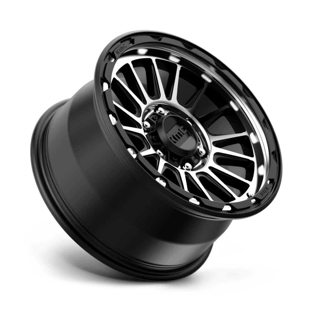 KM542 17X9 6X4.5 S-BLK MACH 18MM CB 66.1