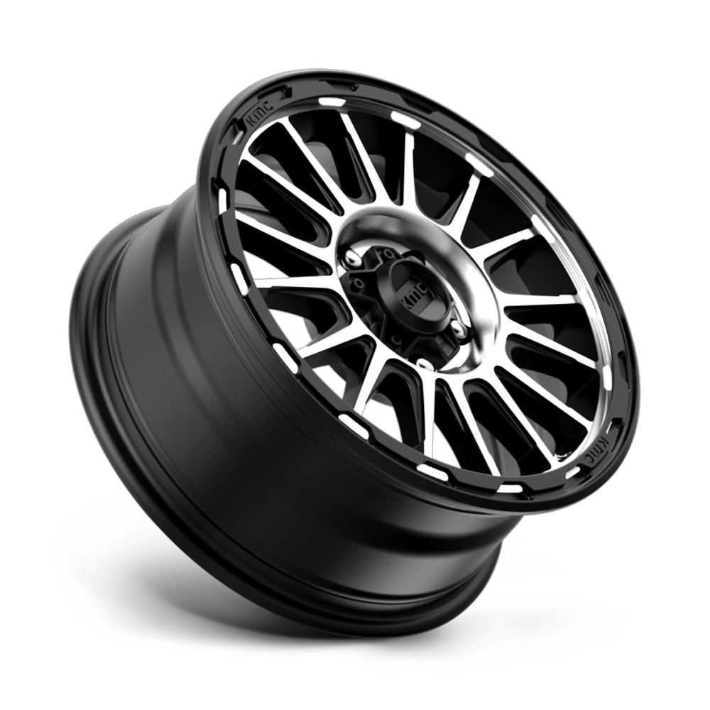 KM542 17X8 6X5.5 S-BLK MACH 20MM